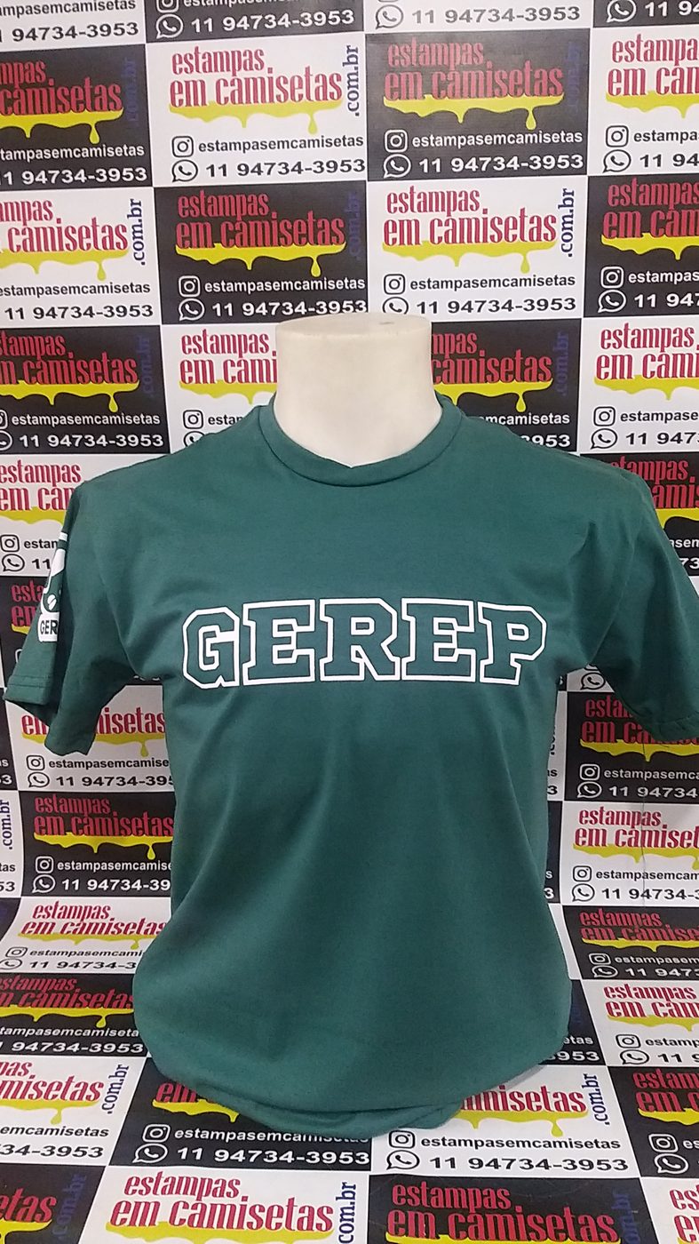 Camiseta personalizada produzida pela Estampas em Camisetas