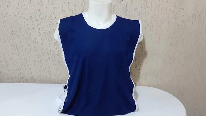 Colete esportivo personalizado produzido pela Estampas em Camisetas