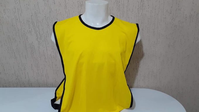 Colete esportivo personalizado produzido pela Estampas em Camisetas