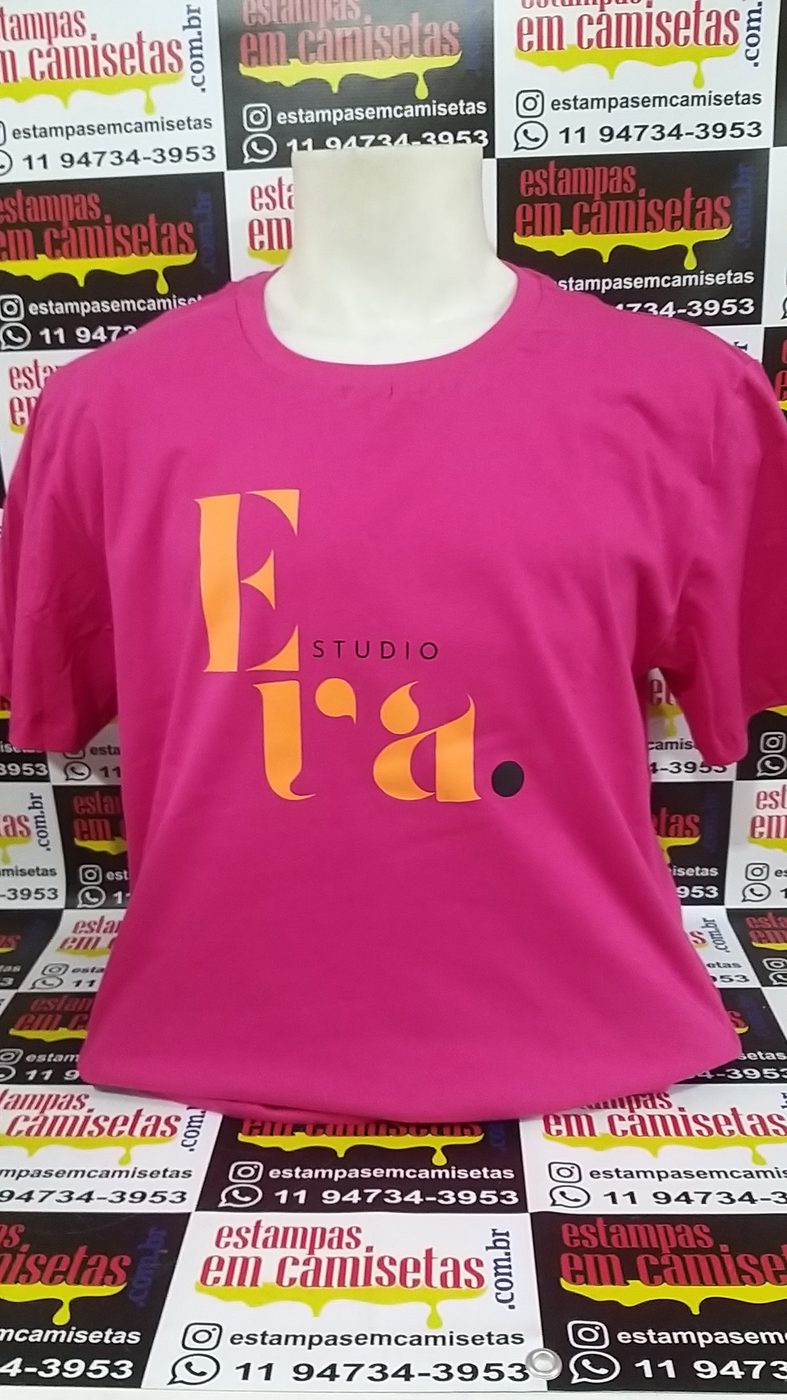 Camiseta personalizada produzida pela Estampas em Camisetas