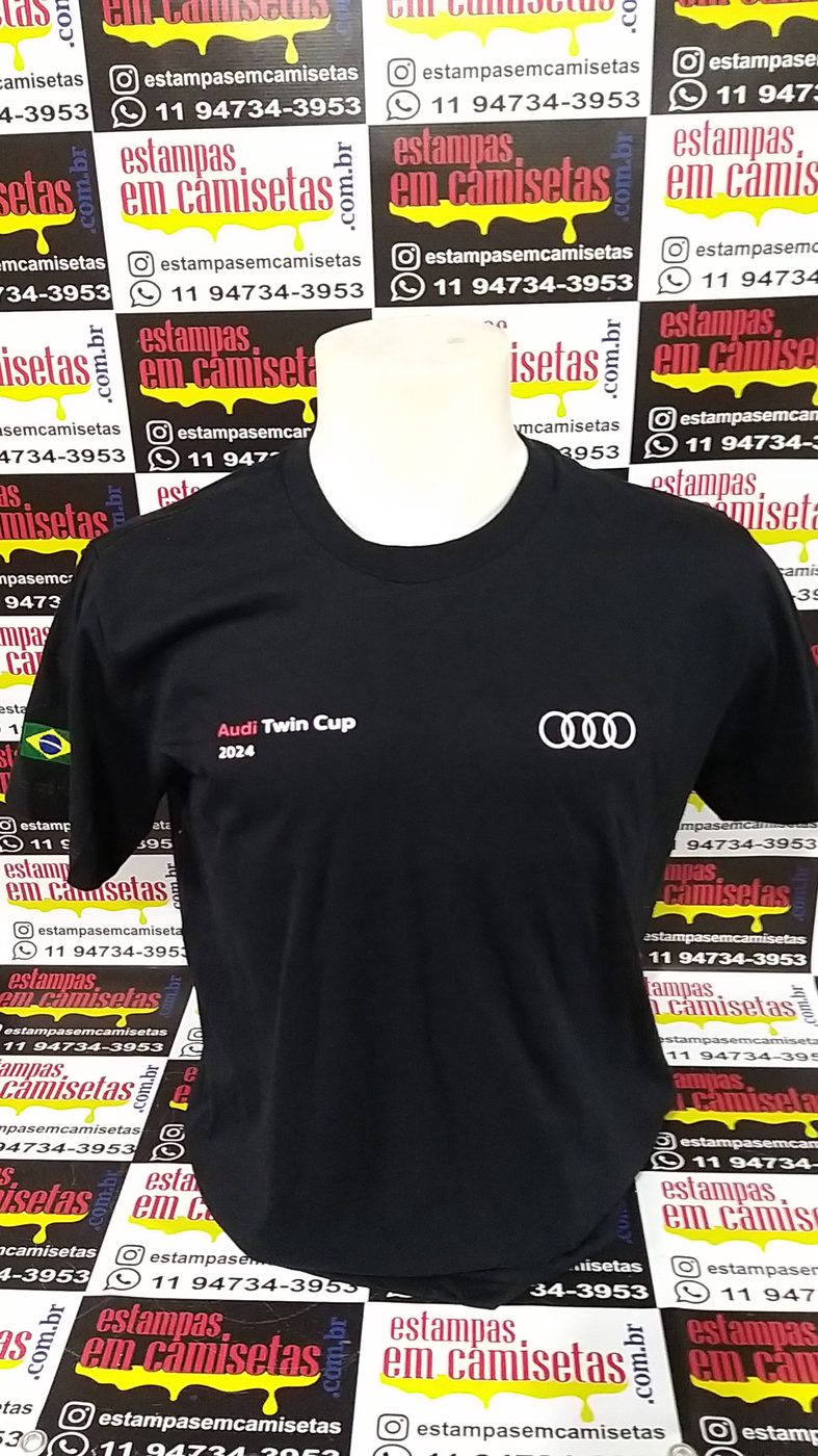 Camiseta personalizada produzida pela Estampas em Camisetas