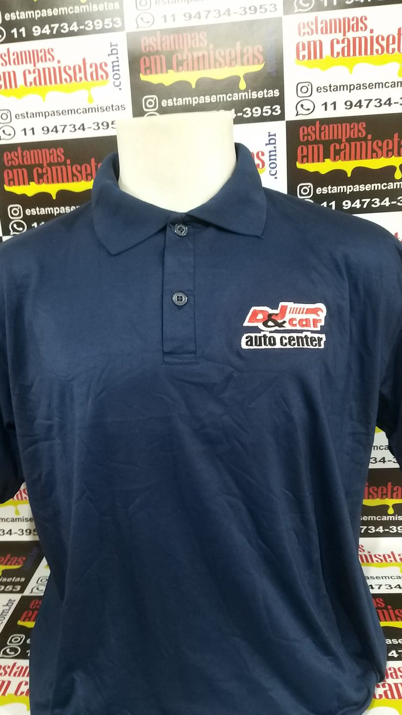 Polo personalizada produzida pela Estampas em Camisetas
