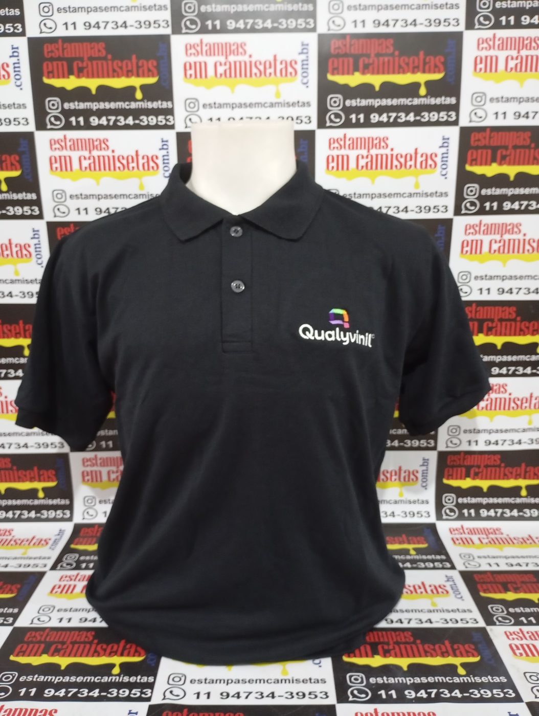 Polo personalizada produzida pela Estampas em Camisetas