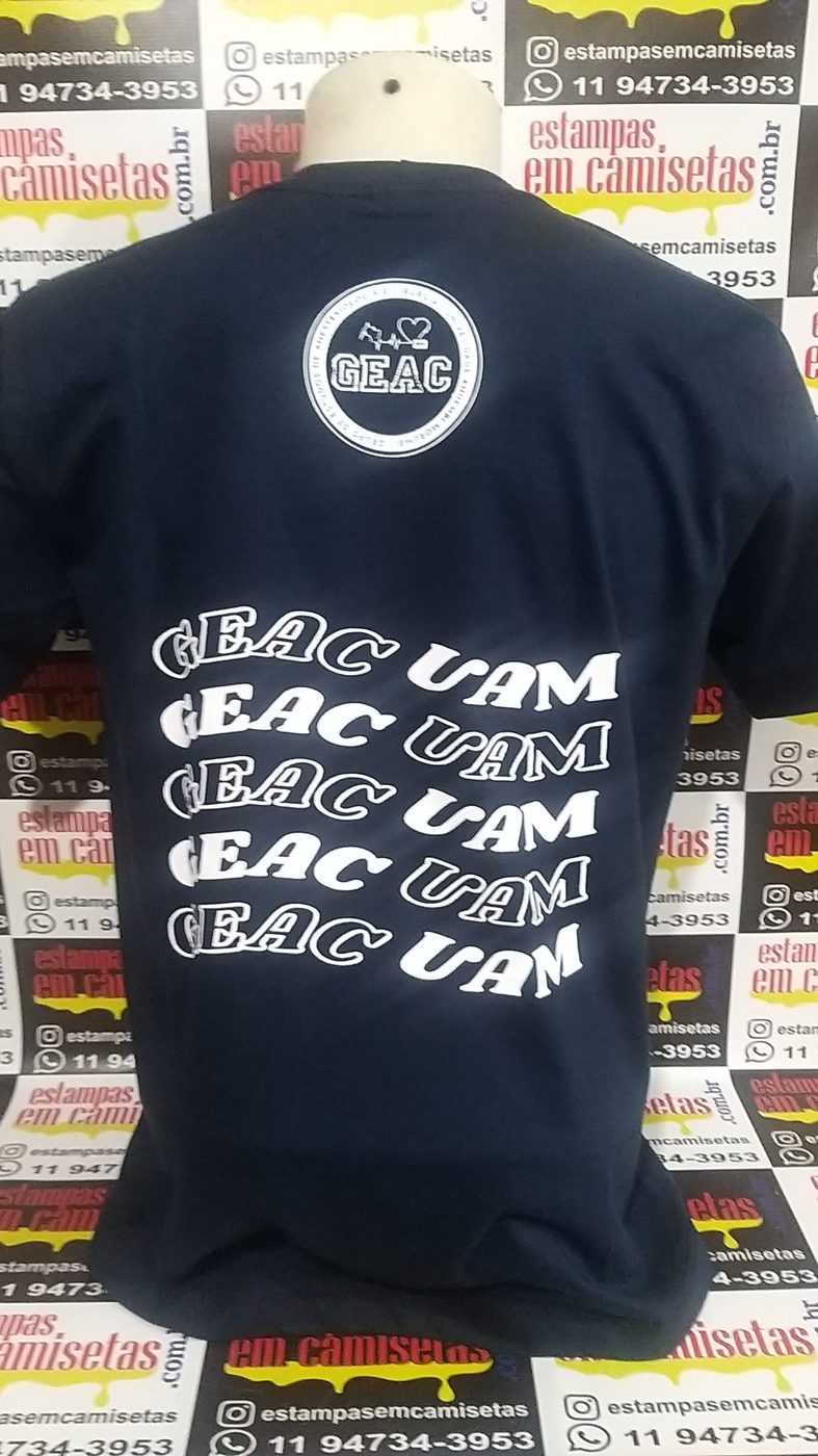 Camiseta personalizada produzida pela Estampas em Camisetas