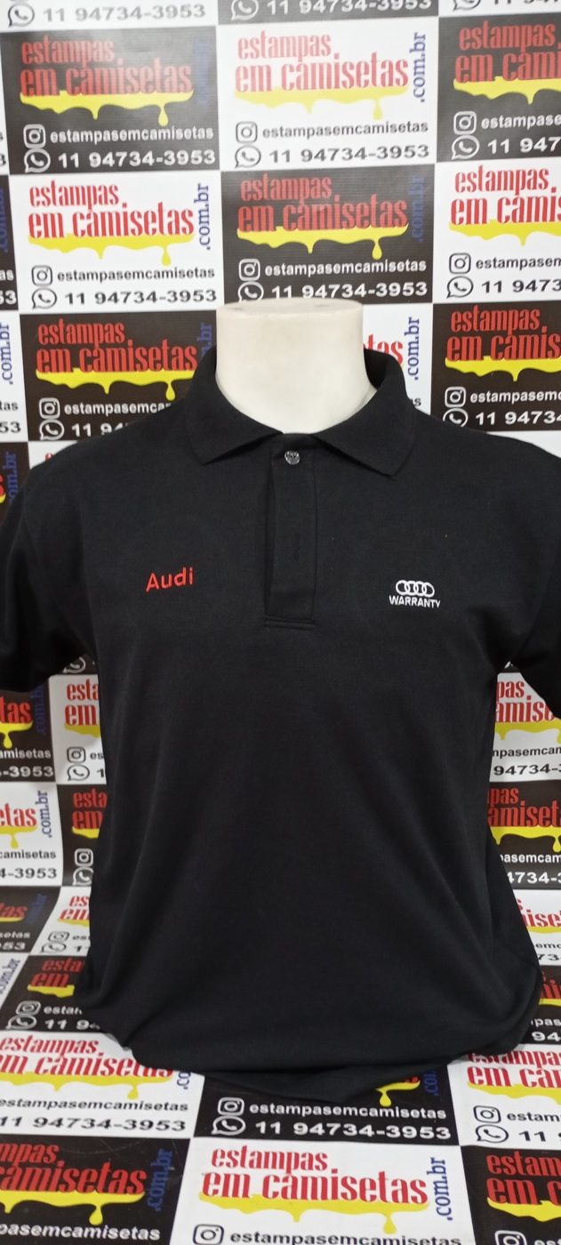 Polo personalizada produzida pela Estampas em Camisetas