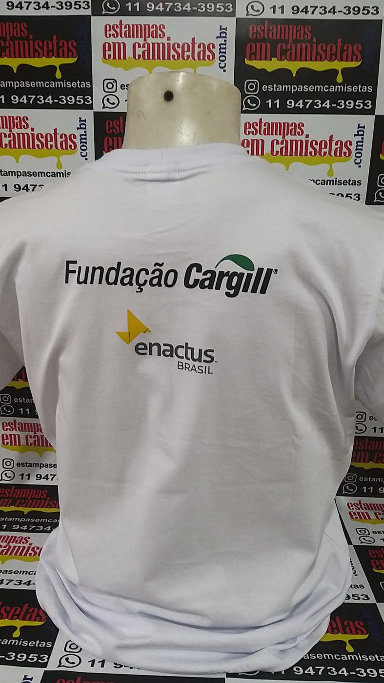 Camiseta personalizada produzida pela Estampas em Camisetas