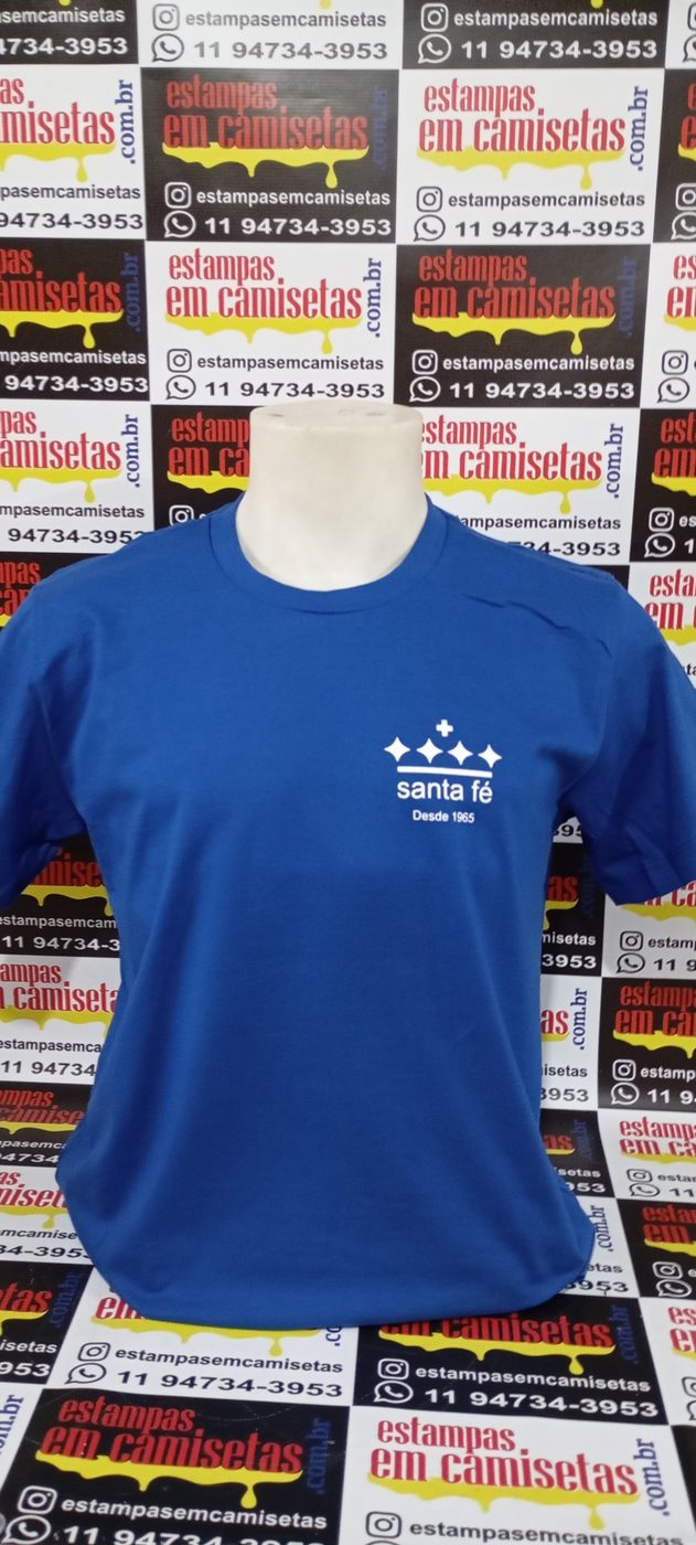Camiseta personalizada produzida pela Estampas em Camisetas