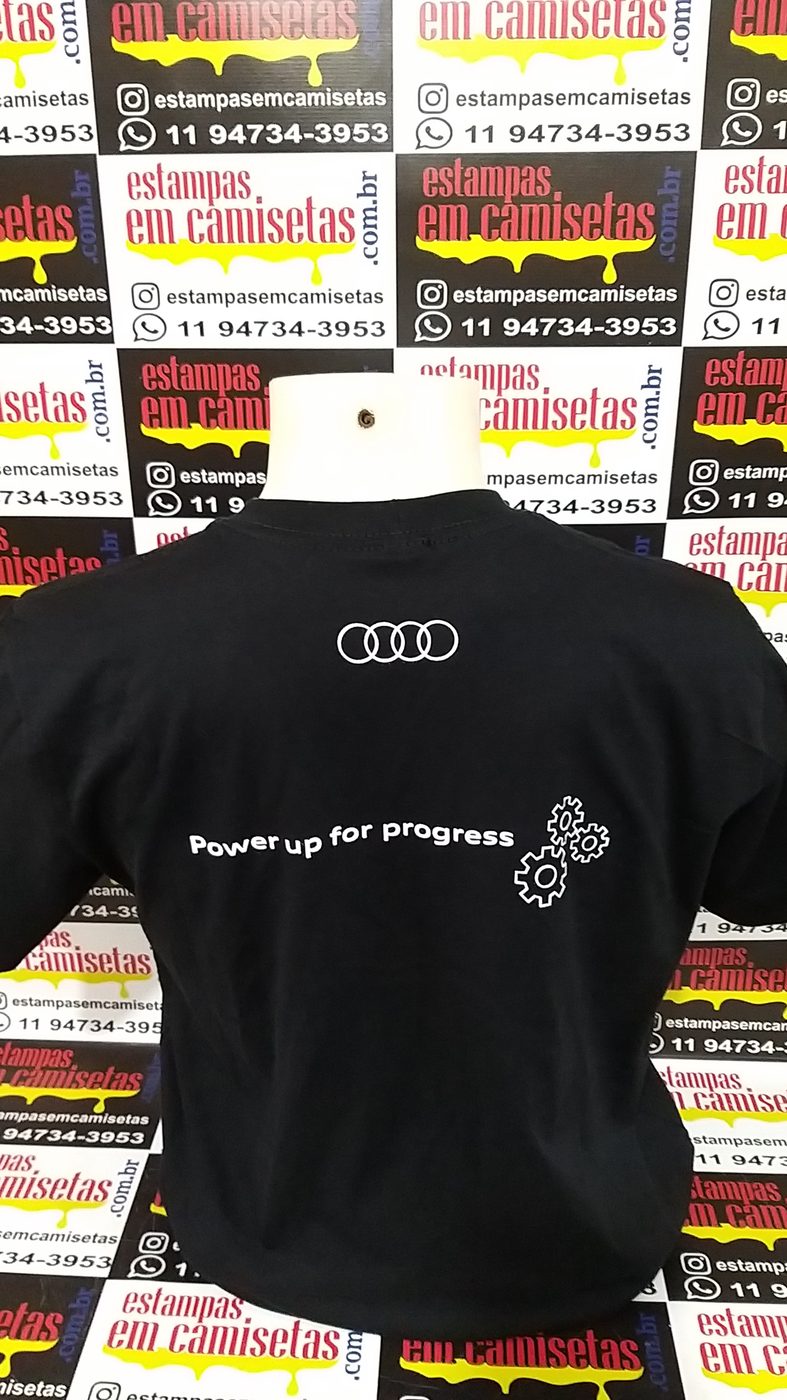 Camiseta personalizada produzida pela Estampas em Camisetas