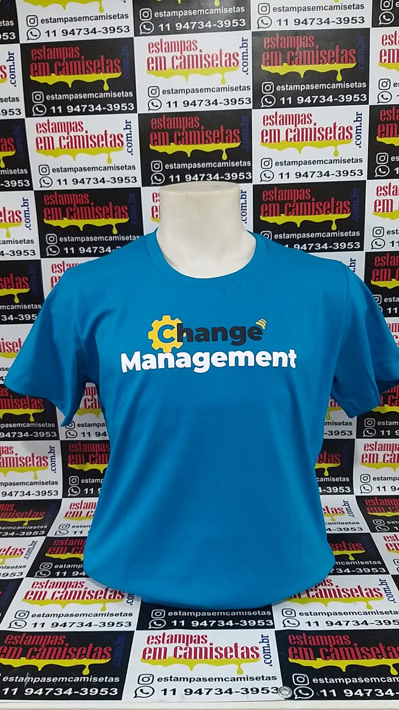 Camiseta personalizada produzida pela Estampas em Camisetas