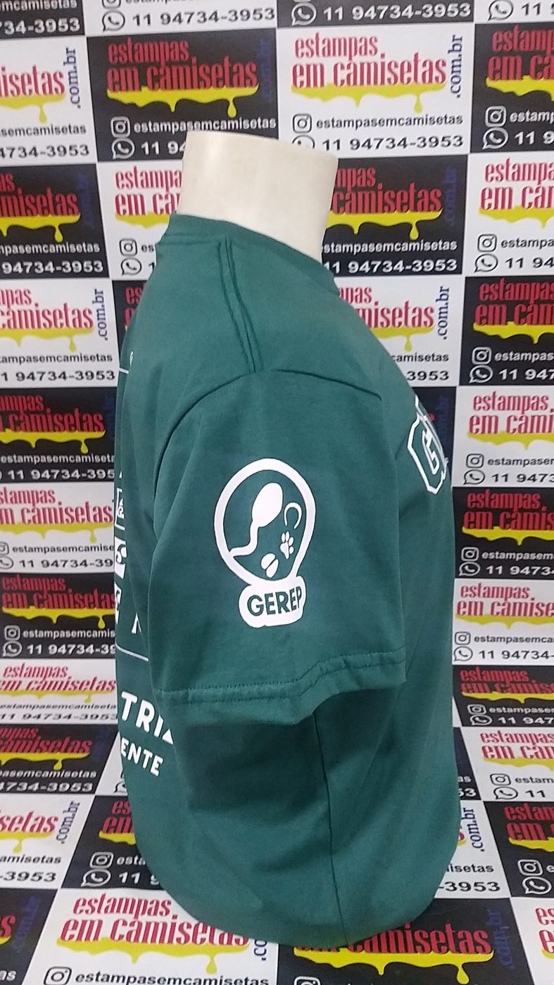 Camiseta personalizada produzida pela Estampas em Camisetas